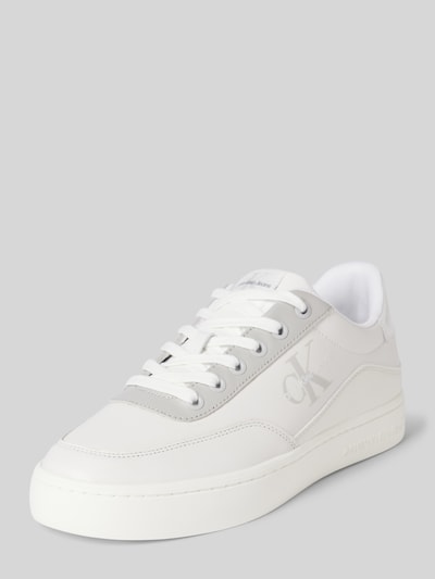 Peek & Cloppenburg Calvin Klein JeansChunky Sneaker mit Label-Print in weiss