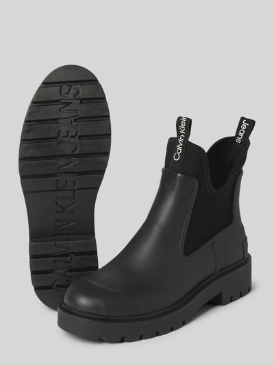 Peek & Cloppenburg Calvin Klein JeansGummistiefel Mit Label-Detail In Black