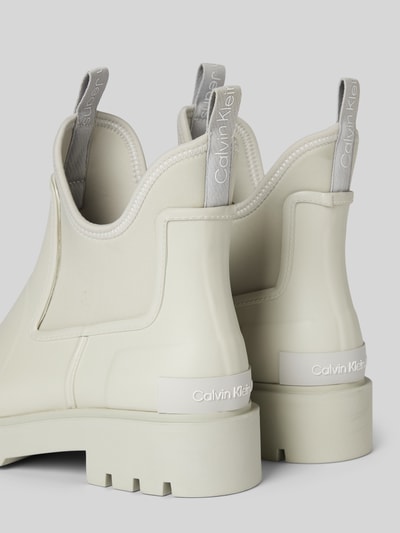 Peek & Cloppenburg Calvin Klein JeansGummistiefel Mit Label-Detail In Offwhite