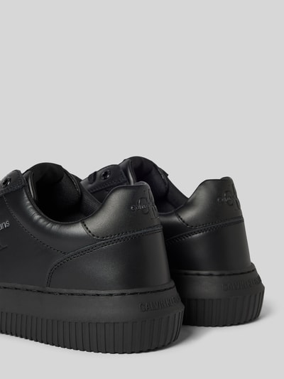 Peek & Cloppenburg Calvin Klein JeansLedersneaker Mit Label-Prägung In Black