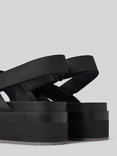 Peek & Cloppenburg Calvin Klein JeansSandalen Mit Plateausohle In Black