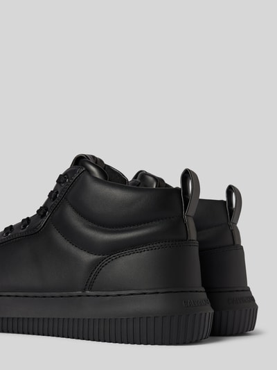 Peek & Cloppenburg Calvin Klein JeansSneaker Aus Leder Mit Label-Print Modell 'CHUNKY' In Black