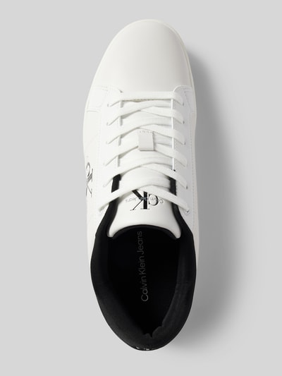 Peek & Cloppenburg Calvin Klein JeansSneaker Mit Label-Details Modell 'CLASSIC' In Weiss