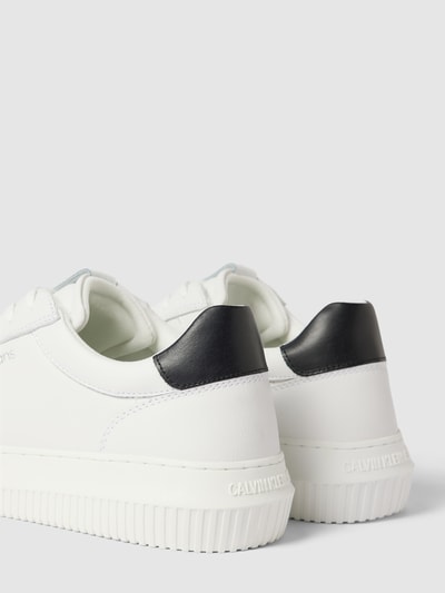 Peek & Cloppenburg Calvin Klein JeansSneaker Mit Label-Details Modell 'Chunky' In Weiss