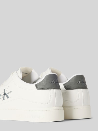 Peek & Cloppenburg Calvin Klein JeansSneaker Mit Label-Details Modell 'CLASSIC' In Weiss