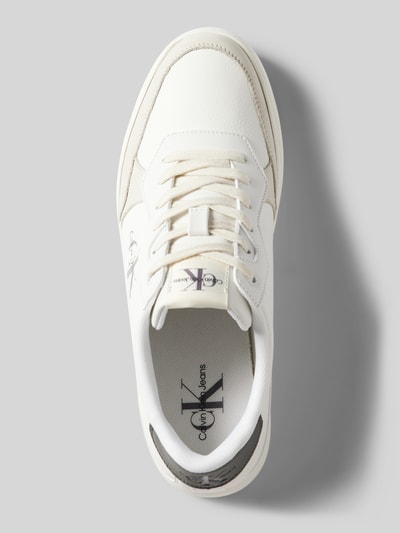 Peek & Cloppenburg Calvin Klein JeansSneaker Mit Label-Details Modell 'CLASSIC' In Weiss