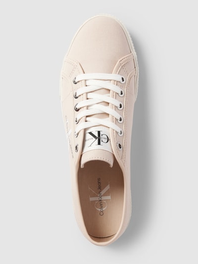 Peek & Cloppenburg Calvin Klein JeansSneaker Mit Label-Print In Beige