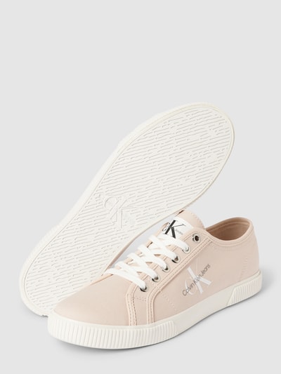 Peek & Cloppenburg Calvin Klein JeansSneaker Mit Label-Print In Beige