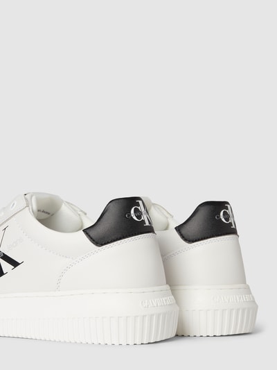 Peek & Cloppenburg Calvin Klein JeansSneaker Mit Logo-Print Modell 'CHUNKY' In Weiss