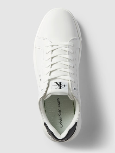 Peek & Cloppenburg Calvin Klein JeansSneaker Mit Logo-Print Modell 'CHUNKY' In Weiss