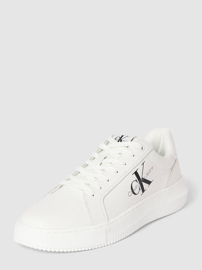 Peek & Cloppenburg Calvin Klein JeansSneaker Mit Logo-Print Modell 'CHUNKY' In Weiss