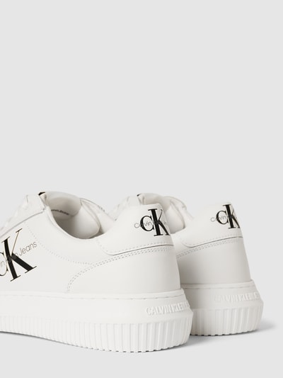 Peek & Cloppenburg Calvin Klein JeansSneaker Mit Logo-Print Modell 'CHUNKY' In Weiss
