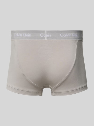 Peek & Cloppenburg Calvin Klein UnderwearTrunks Mit Label-Bund Im 3er-Pack In Petrol