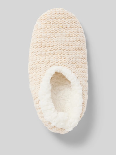 Peek & Cloppenburg CamanoHausschuhe Mit Grobstrick In Beige