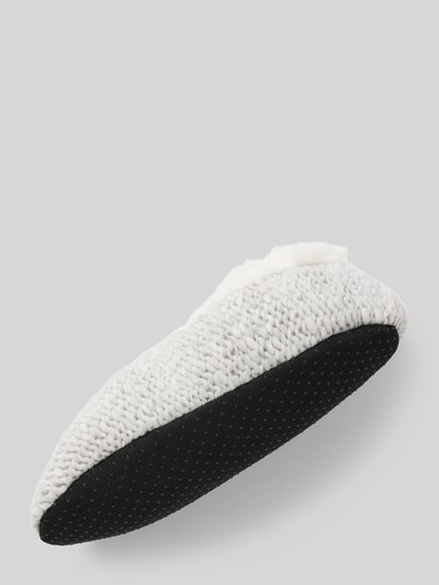 Peek & Cloppenburg CamanoHausschuhe Mit Grobstrick In Hellgrau