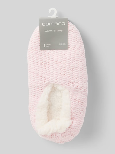 Peek & Cloppenburg CamanoHausschuhe Mit Grobstrick In Rosa