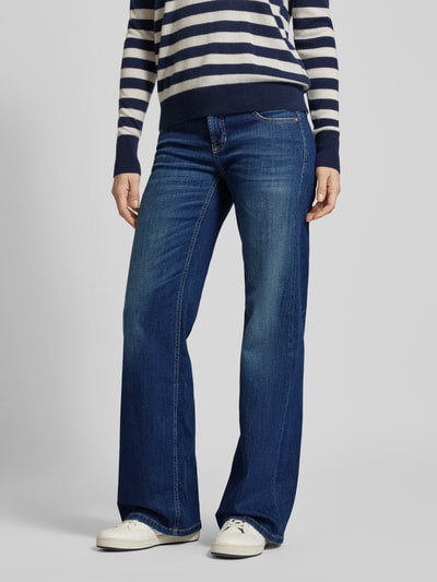 Peek & Cloppenburg CambioBootcut Jeans Mit Fransen Modell 'TESS' In Blau