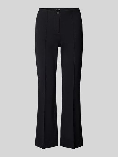 Peek & Cloppenburg CambioBootcut Stoffhose Mit Strukturmuster Modell 'ROS EASY KICK' In Black