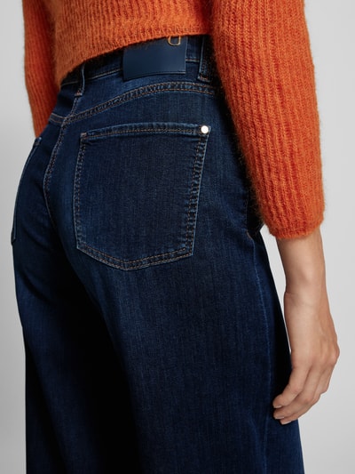 Peek & Cloppenburg CambioFlared Jeans Mit 5-Pocket-Design Modell 'PALAZZO' In Dunkelblau