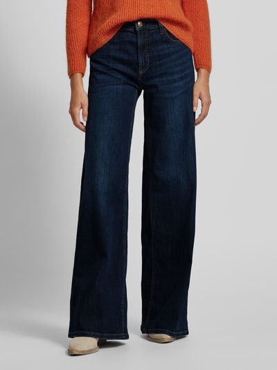 Peek & Cloppenburg CambioFlared Jeans Mit 5-Pocket-Design Modell 'PALAZZO' In Dunkelblau