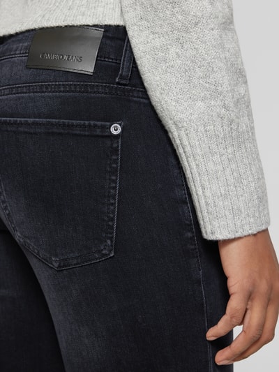 Peek & Cloppenburg CambioFlared Jeans Mit Gürtelschlaufen Modell 'TESS' In Anthrazit Melange
