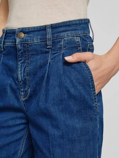 Peek & Cloppenburg CambioJeans Mit Gesäßtaschen Modell 'ALMA' In Dunkelblau