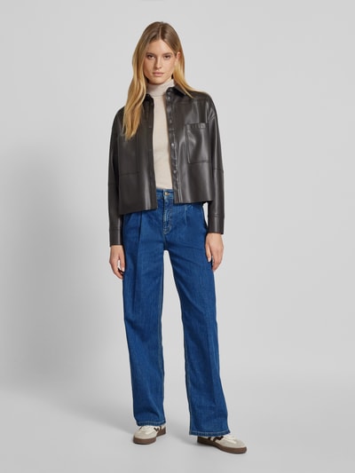 Peek & Cloppenburg CambioJeans mit Gesäßtaschen Modell 'ALMA' in dunkelblau