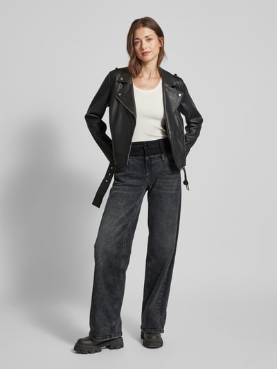 Peek & Cloppenburg CambioLoose Fit Jeans im 5-Pocket-Design Modell 'SHANNEN' in anthrazit