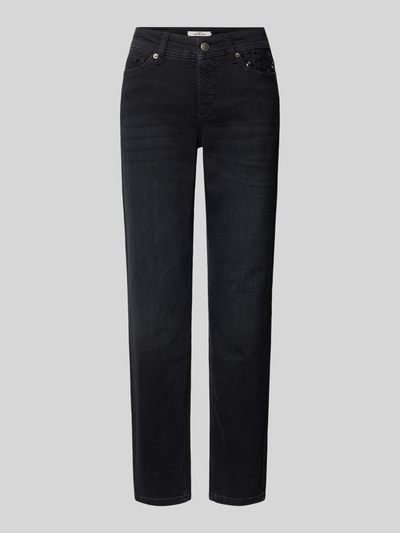 Peek & Cloppenburg CambioRegular Fit Jeans Mit Verkürztem Schnitt Modell 'PIPER' In Black