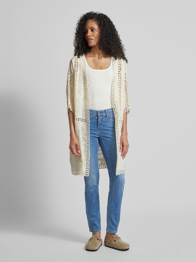 Peek & Cloppenburg CambioSlim Fit Jeans mit Ziernähten Modell 'PARLA SEAM' in hellblau