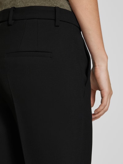 Peek & Cloppenburg CambioStoffhose Mit Bügelfalten Modell 'KRYSTAL' In Black