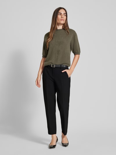 Peek & Cloppenburg CambioStoffhose mit Bügelfalten Modell 'KRYSTAL' in black