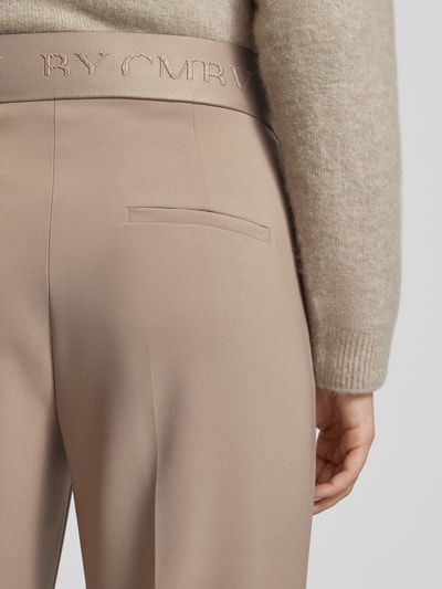 Peek & Cloppenburg CambioStoffhose Mit Elastischem Bund Modell 'AVA' In Beige