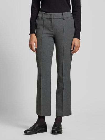 Peek & Cloppenburg CambioStoffhose Mit Fixierten Bügelfalten Modell 'FARAH' In Anthrazit