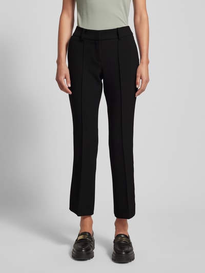 Peek & Cloppenburg CambioStoffhose Mit Fixierten Bügelfalten Modell 'FARAH' In Black