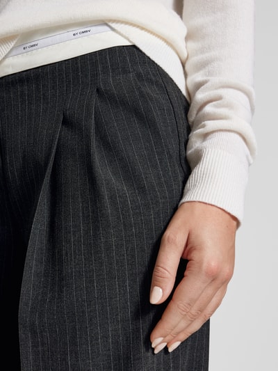 Peek & Cloppenburg CambioStoffhose Mit Französischen Eingrifftaschen Modell 'ANNY' In Dunkelgrau