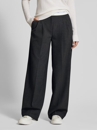 Peek & Cloppenburg CambioStoffhose Mit Französischen Eingrifftaschen Modell 'ANNY' In Dunkelgrau