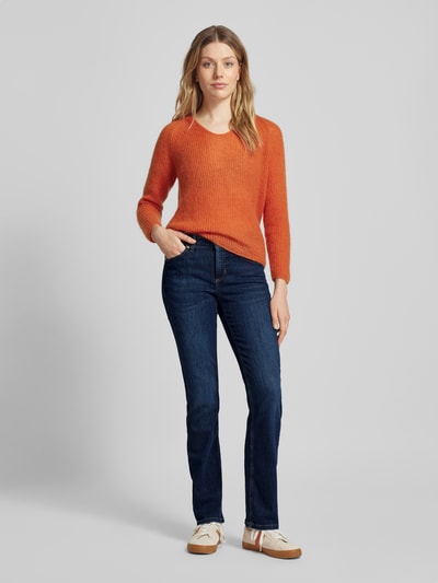Peek & Cloppenburg CambioStraight Leg Jeans im 5-Pocket-Design Modell 'PIPER' in dunkelblau