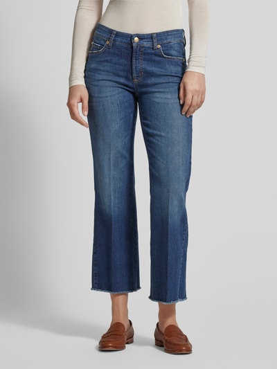 Peek & Cloppenburg CambioStraight Leg Jeans In Verkürzter Passform Modell 'FRANCESCA' In Blau