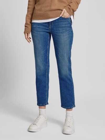 Peek & Cloppenburg CambioUsed-Look-Jeans In Verkürzter Passform Modell 'PIPER' In Blau