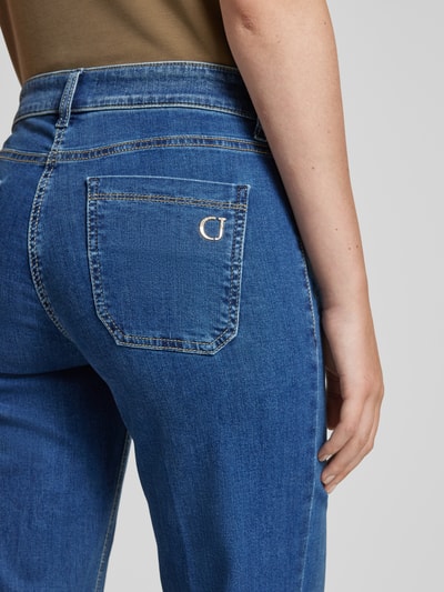 Peek & Cloppenburg CambioWide Fit Jeans Mit Knopf- Und Reißverschluss Modell 'TESS' In Blau