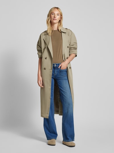 Peek & Cloppenburg CambioWide Fit Jeans mit Knopf- und Reißverschluss Modell 'TESS' in blau