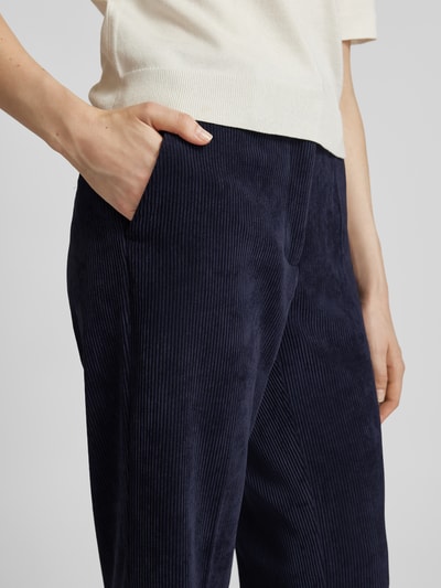 Peek & Cloppenburg CambioWide Leg Cordhose Mit Gürtelschlaufen In Marine