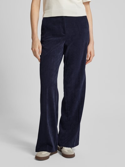 Peek & Cloppenburg CambioWide Leg Cordhose Mit Gürtelschlaufen In Marine
