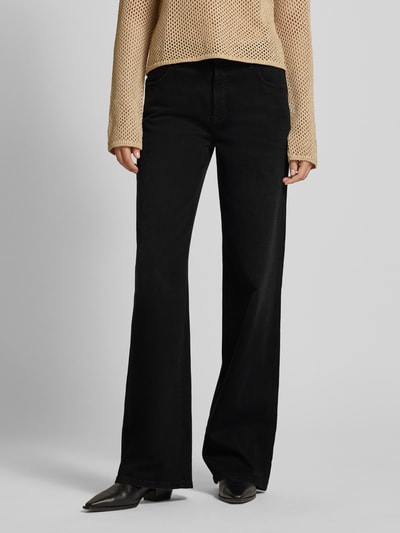 Peek & Cloppenburg CambioWide Leg Jeans Im 5-Pocket-Design Modell 'AIMEE' In Black