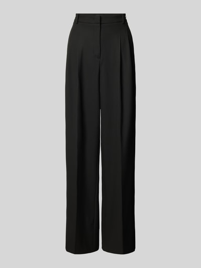 Peek & Cloppenburg CambioWide Leg Stoffhose Mit Bundfalten Modell 'ANNY' In Black