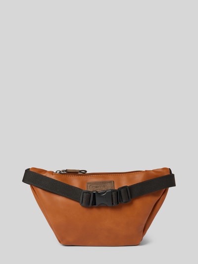 Peek & Cloppenburg Camel ActiveBauchtasche Mit Label-Patch Modell 'LAOS' In Cognac