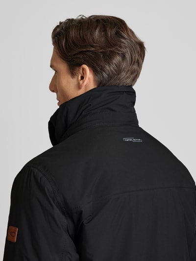 Peek & Cloppenburg Camel ActiveFunktionsjacke Mit Kapuze In Black