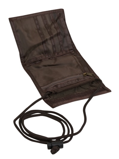Peek & Cloppenburg Camel ActivePortemonnaie Mit Schulterriemen In Dunkelbraun