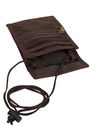 Peek & Cloppenburg Camel ActivePortemonnaie Mit Schulterriemen In Dunkelbraun